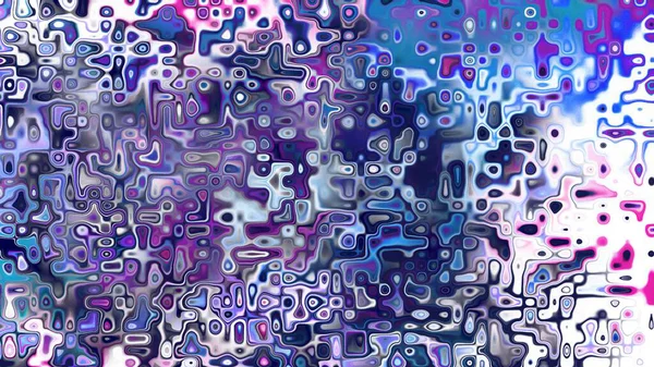 Yumuşak mor ve pembe tonlara sahip soyut organik hücresel doku, sıvı mozaik desen ve rüya gibi dijital yüzey