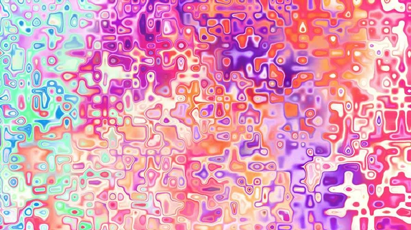 Yumuşak mor ve pembe tonlara sahip soyut organik hücresel doku, sıvı mozaik desen ve rüya gibi dijital yüzey