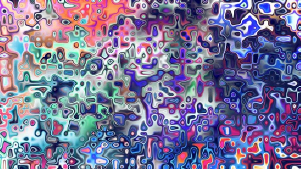 Yumuşak mor ve pembe tonlara sahip soyut organik hücresel doku, sıvı mozaik desen ve rüya gibi dijital yüzey