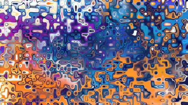 Yumuşak mor ve pembe tonlara sahip soyut organik hücresel doku, sıvı mozaik desen ve rüya gibi dijital yüzey