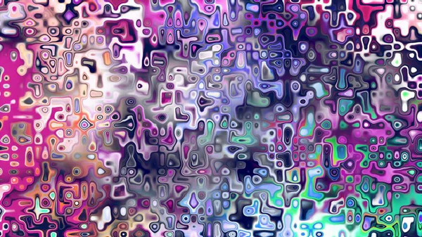 Yumuşak mor ve pembe tonlara sahip soyut organik hücresel doku, sıvı mozaik desen ve rüya gibi dijital yüzey