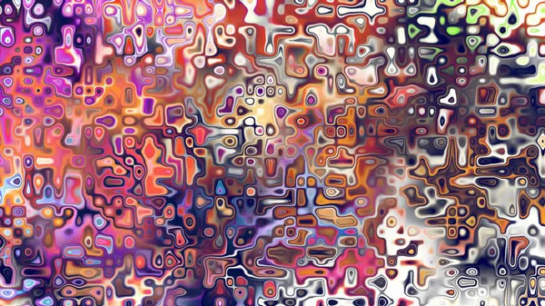 Yumuşak mor ve pembe tonlara sahip soyut organik hücresel doku, sıvı mozaik desen ve rüya gibi dijital yüzey