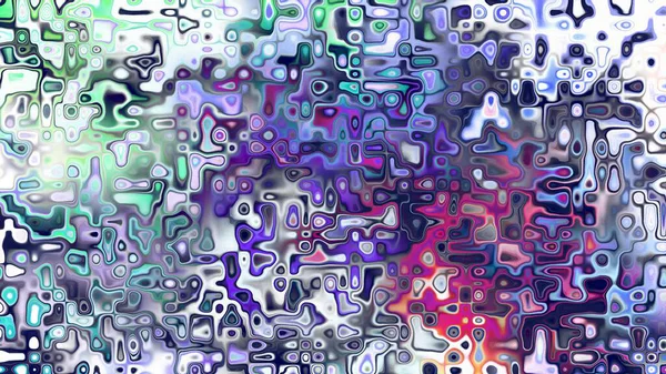 Yumuşak mor ve pembe tonlara sahip soyut organik hücresel doku, sıvı mozaik desen ve rüya gibi dijital yüzey