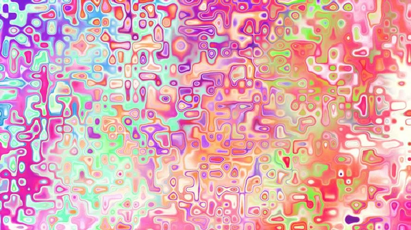 Yumuşak mor ve pembe tonlara sahip soyut organik hücresel doku, sıvı mozaik desen ve rüya gibi dijital yüzey