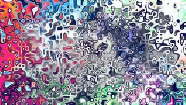 Yumuşak mor ve pembe tonlara sahip soyut organik hücresel doku, sıvı mozaik desen ve rüya gibi dijital yüzey