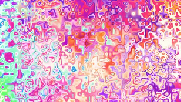 Yumuşak mor ve pembe tonlara sahip soyut organik hücresel doku, sıvı mozaik desen ve rüya gibi dijital yüzey