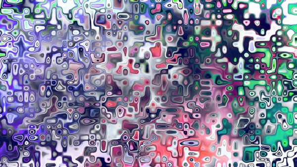 Yumuşak mor ve pembe tonlara sahip soyut organik hücresel doku, sıvı mozaik desen ve rüya gibi dijital yüzey