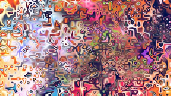 Yumuşak mor ve pembe tonlara sahip soyut organik hücresel doku, sıvı mozaik desen ve rüya gibi dijital yüzey