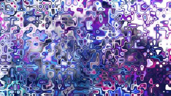 Yumuşak mor ve pembe tonlara sahip soyut organik hücresel doku, sıvı mozaik desen ve rüya gibi dijital yüzey