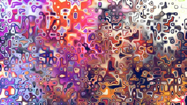 Yumuşak mor ve pembe tonlara sahip soyut organik hücresel doku, sıvı mozaik desen ve rüya gibi dijital yüzey