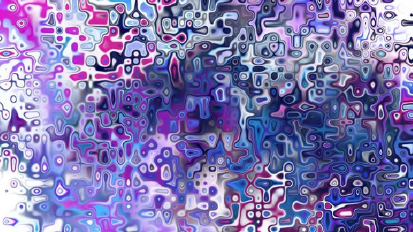 Yumuşak mor ve pembe tonlara sahip soyut organik hücresel doku, sıvı mozaik desen ve rüya gibi dijital yüzey