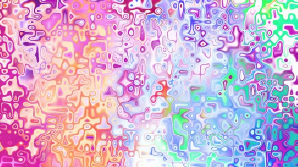 Yumuşak mor ve pembe tonlara sahip soyut organik hücresel doku, sıvı mozaik desen ve rüya gibi dijital yüzey