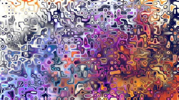 Yumuşak mor ve pembe tonlara sahip soyut organik hücresel doku, sıvı mozaik desen ve rüya gibi dijital yüzey