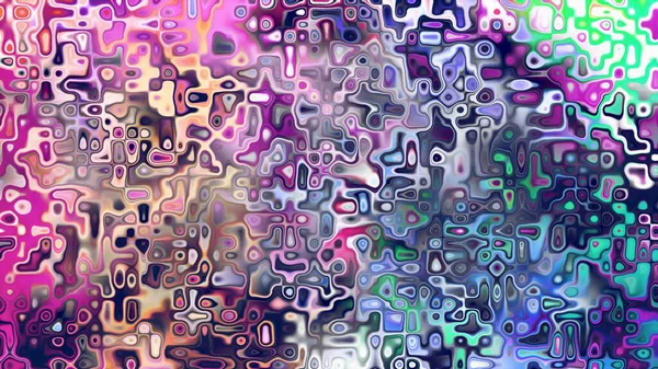 Yumuşak mor ve pembe tonlara sahip soyut organik hücresel doku, sıvı mozaik desen ve rüya gibi dijital yüzey