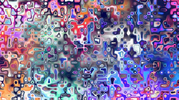 Yumuşak mor ve pembe tonlara sahip soyut organik hücresel doku, sıvı mozaik desen ve rüya gibi dijital yüzey