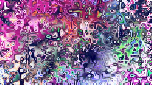 Yumuşak mor ve pembe tonlara sahip soyut organik hücresel doku, sıvı mozaik desen ve rüya gibi dijital yüzey