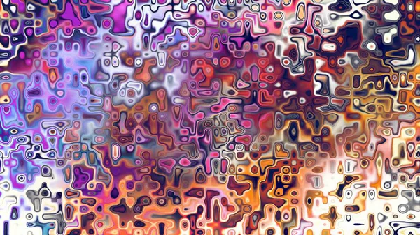 Yumuşak mor ve pembe tonlara sahip soyut organik hücresel doku, sıvı mozaik desen ve rüya gibi dijital yüzey