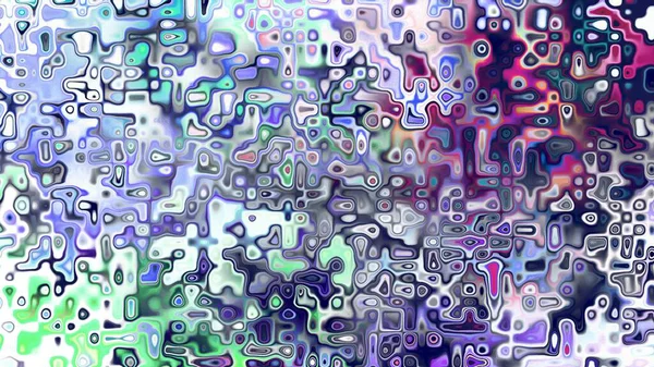 Yumuşak mor ve pembe tonlara sahip soyut organik hücresel doku, sıvı mozaik desen ve rüya gibi dijital yüzey