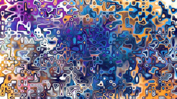 Yumuşak mor ve pembe tonlara sahip soyut organik hücresel doku, sıvı mozaik desen ve rüya gibi dijital yüzey