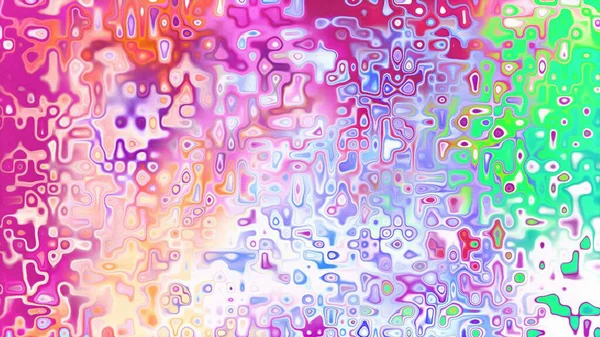 Yumuşak mor ve pembe tonlara sahip soyut organik hücresel doku, sıvı mozaik desen ve rüya gibi dijital yüzey