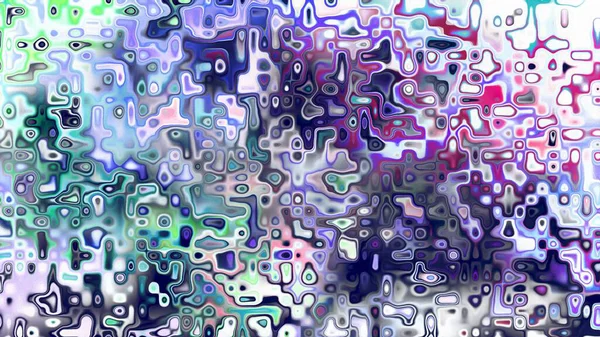 Yumuşak mor ve pembe tonlara sahip soyut organik hücresel doku, sıvı mozaik desen ve rüya gibi dijital yüzey