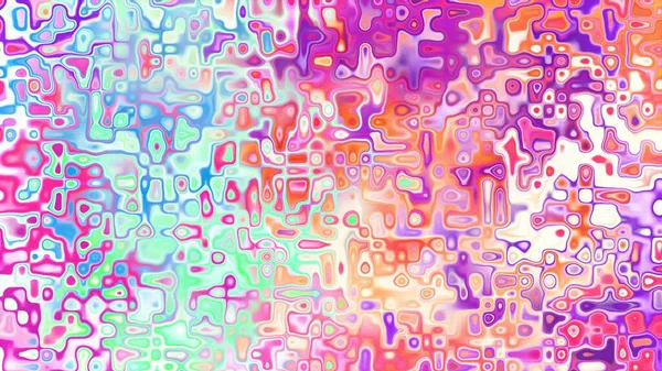 Yumuşak mor ve pembe tonlara sahip soyut organik hücresel doku, sıvı mozaik desen ve rüya gibi dijital yüzey