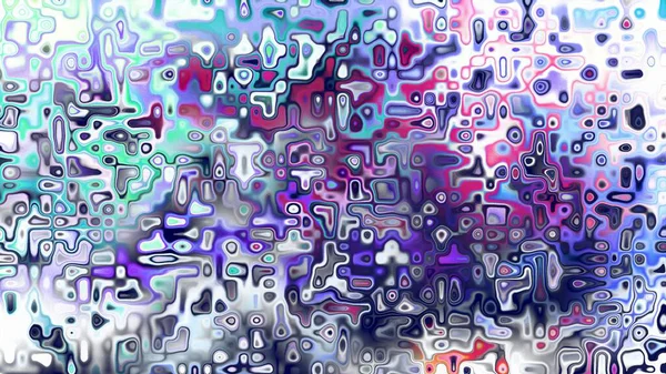 Yumuşak mor ve pembe tonlara sahip soyut organik hücresel doku, sıvı mozaik desen ve rüya gibi dijital yüzey