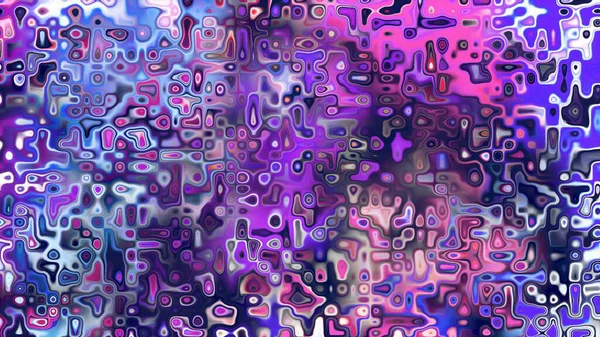 Yumuşak mor ve pembe tonlara sahip soyut organik hücresel doku, sıvı mozaik desen ve rüya gibi dijital yüzey