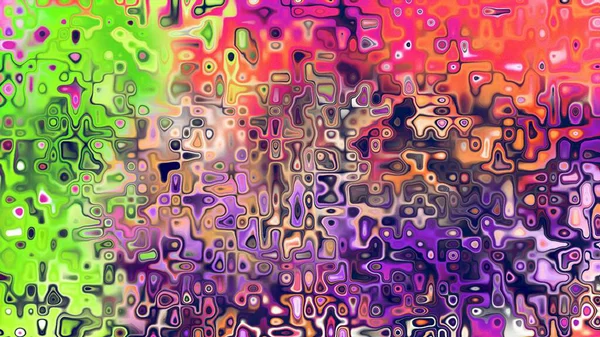 Yumuşak mor ve pembe tonlara sahip soyut organik hücresel doku, sıvı mozaik desen ve rüya gibi dijital yüzey