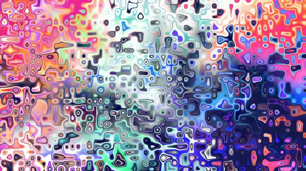 Yumuşak mor ve pembe tonlara sahip soyut organik hücresel doku, sıvı mozaik desen ve rüya gibi dijital yüzey