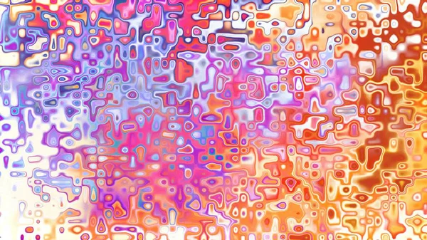 Yumuşak mor ve pembe tonlara sahip soyut organik hücresel doku, sıvı mozaik desen ve rüya gibi dijital yüzey