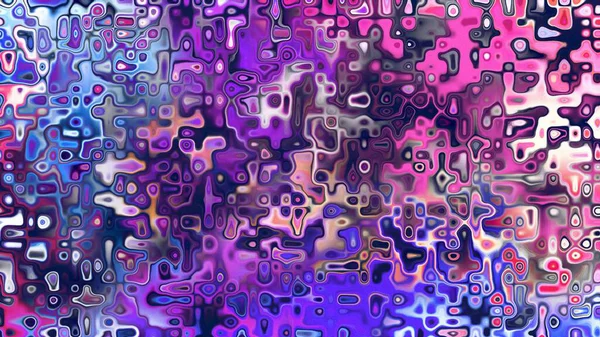 Yumuşak mor ve pembe tonlara sahip soyut organik hücresel doku, sıvı mozaik desen ve rüya gibi dijital yüzey