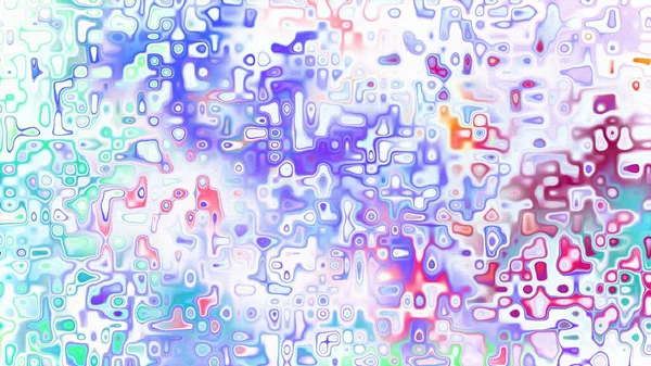 Yumuşak mor ve pembe tonlara sahip soyut organik hücresel doku, sıvı mozaik desen ve rüya gibi dijital yüzey