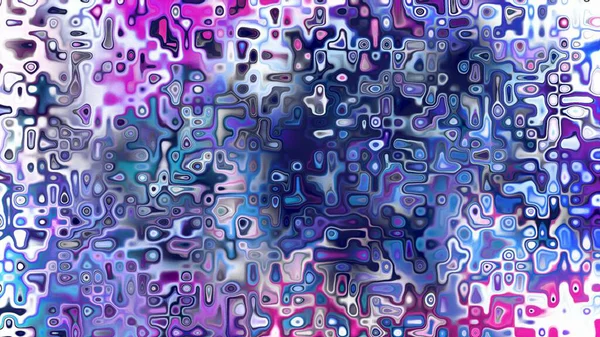 Yumuşak mor ve pembe tonlara sahip soyut organik hücresel doku, sıvı mozaik desen ve rüya gibi dijital yüzey