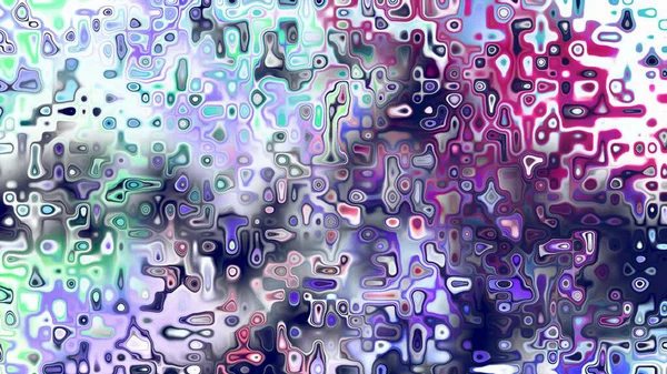 Yumuşak mor ve pembe tonlara sahip soyut organik hücresel doku, sıvı mozaik desen ve rüya gibi dijital yüzey