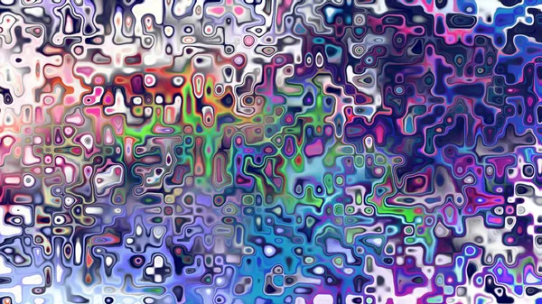 Yumuşak mor ve pembe tonlara sahip soyut organik hücresel doku, sıvı mozaik desen ve rüya gibi dijital yüzey