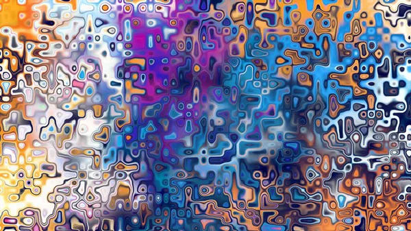 Yumuşak mor ve pembe tonlara sahip soyut organik hücresel doku, sıvı mozaik desen ve rüya gibi dijital yüzey