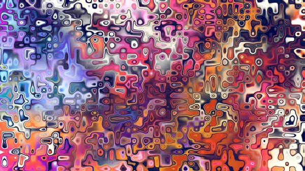 Yumuşak mor ve pembe tonlara sahip soyut organik hücresel doku, sıvı mozaik desen ve rüya gibi dijital yüzey