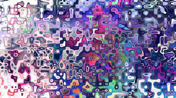 Yumuşak mor ve pembe tonlara sahip soyut organik hücresel doku, sıvı mozaik desen ve rüya gibi dijital yüzey