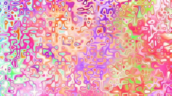 Yumuşak mor ve pembe tonlara sahip soyut organik hücresel doku, sıvı mozaik desen ve rüya gibi dijital yüzey
