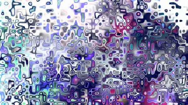 Yumuşak mor ve pembe tonlara sahip soyut organik hücresel doku, sıvı mozaik desen ve rüya gibi dijital yüzey