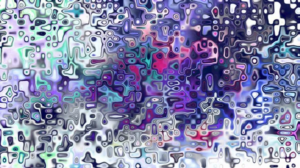 Yumuşak mor ve pembe tonlara sahip soyut organik hücresel doku, sıvı mozaik desen ve rüya gibi dijital yüzey