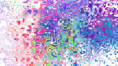 Yumuşak mor ve pembe tonlara sahip soyut organik hücresel doku, sıvı mozaik desen ve rüya gibi dijital yüzey