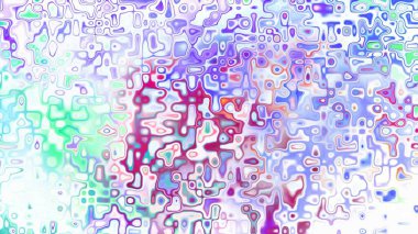 Yumuşak mor ve pembe tonlara sahip soyut organik hücresel doku, sıvı mozaik desen ve rüya gibi dijital yüzey