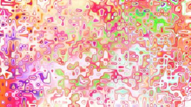 Yumuşak mor ve pembe tonlara sahip soyut organik hücresel doku, sıvı mozaik desen ve rüya gibi dijital yüzey