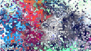 Yumuşak mor ve pembe tonlara sahip soyut organik hücresel doku, sıvı mozaik desen ve rüya gibi dijital yüzey