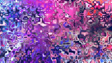 Yumuşak mor ve pembe tonlara sahip soyut organik hücresel doku, sıvı mozaik desen ve rüya gibi dijital yüzey