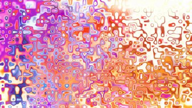 Yumuşak mor ve pembe tonlara sahip soyut organik hücresel doku, sıvı mozaik desen ve rüya gibi dijital yüzey