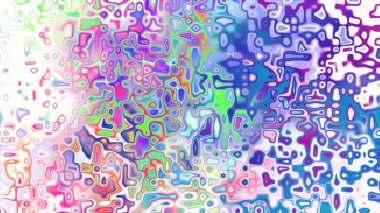 Yumuşak mor ve pembe tonlara sahip soyut organik hücresel doku, sıvı mozaik desen ve rüya gibi dijital yüzey