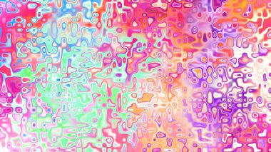 Yumuşak mor ve pembe tonlara sahip soyut organik hücresel doku, sıvı mozaik desen ve rüya gibi dijital yüzey